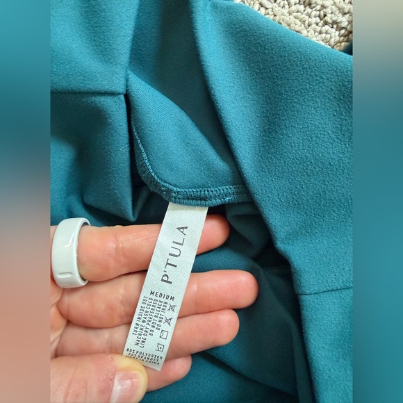 P’tula Cassey (365) Legging 23” - Teal - Picture 5 of 6